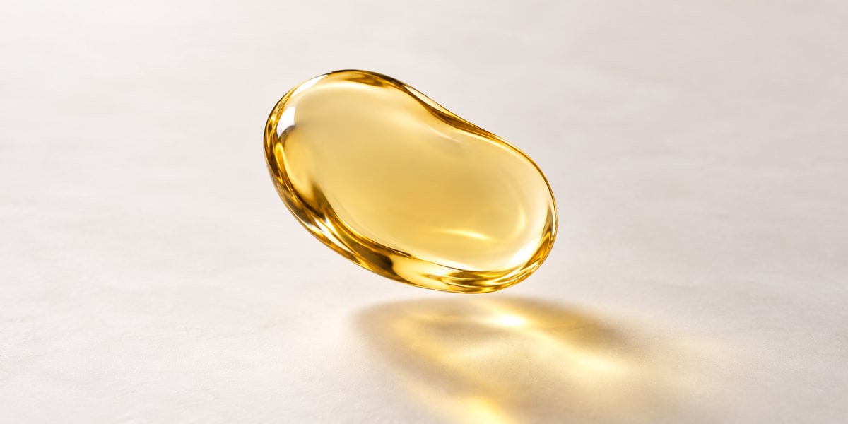魚油Omega-3意象，非原料實物照