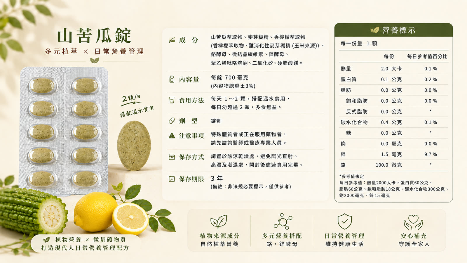 山苦瓜錠 產品介紹 第 6 張，共 6 張