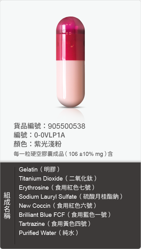 動物膠囊－尺寸 0 號樣式